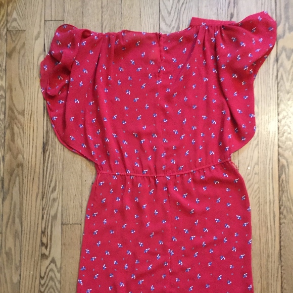 Last Chance: Vintage A-line Midi Dress - Picture 3 of 5